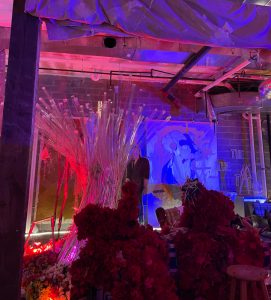 View inside Mike Stasny's creative space